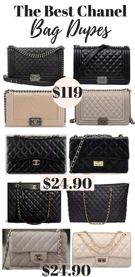 boy bag dupes|chanel style handbag dupes.